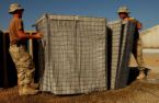 Sell hesco type military barrier wire mesh fence defence wall