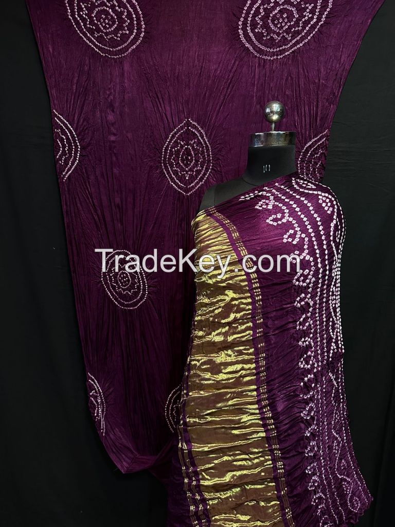 Kasumba Bandhej Sarees