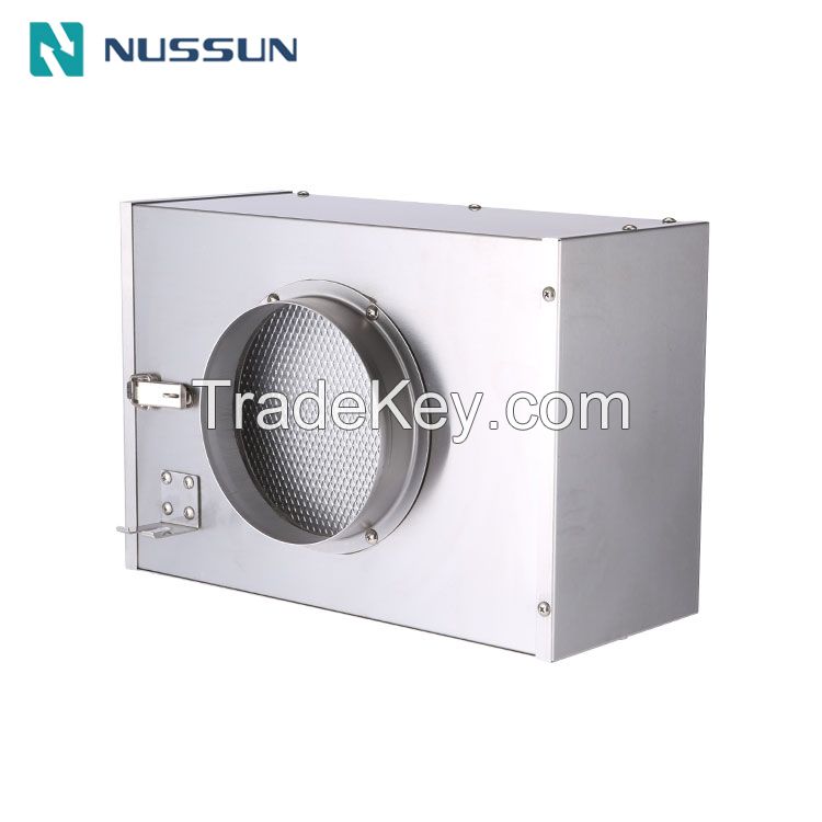 Indoor Fresh Air HVAC System Part Customized Size Air Filters Box HEPA Activated Carbon Filter