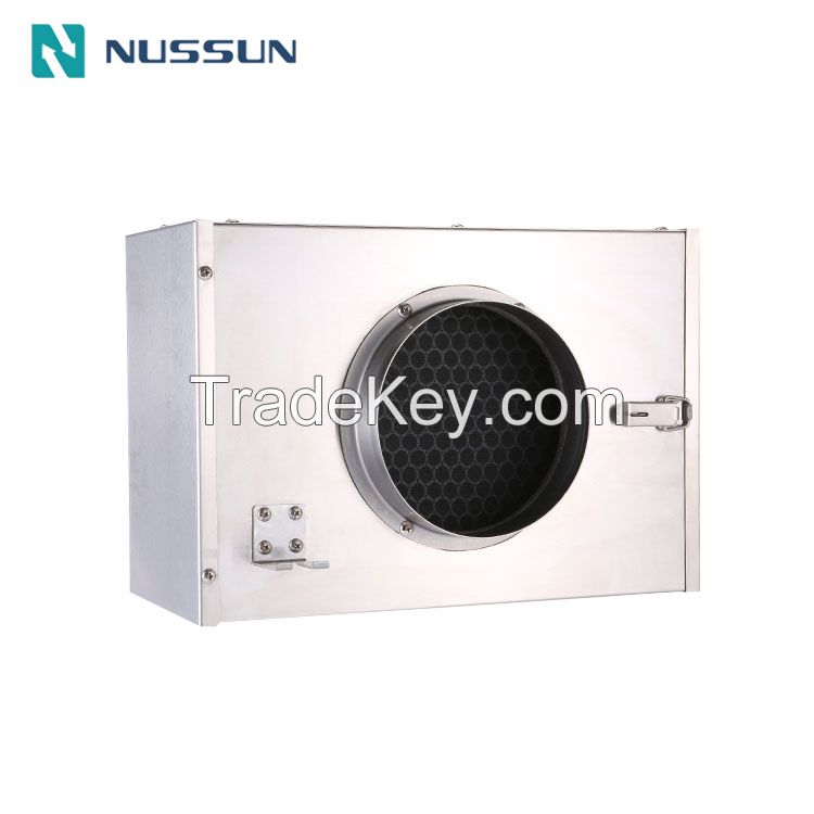 Indoor Fresh Air HVAC System Part Customized Size Air Filters Box HEPA Activated Carbon Filter