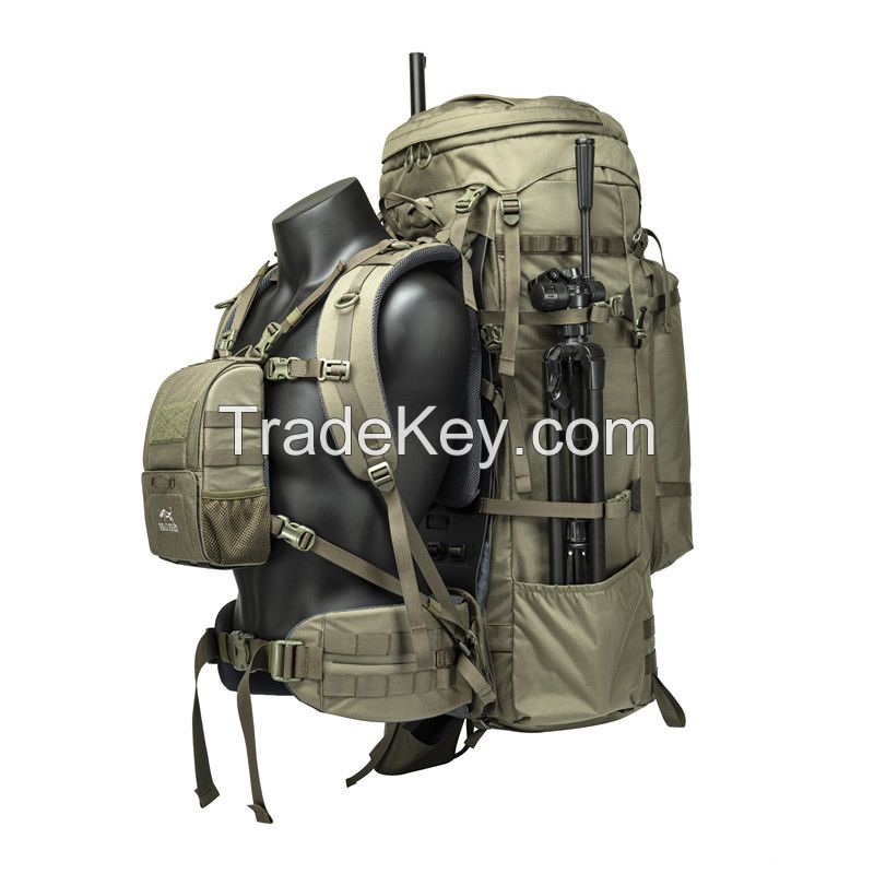 High quality nylon large capacity hunting backpacks