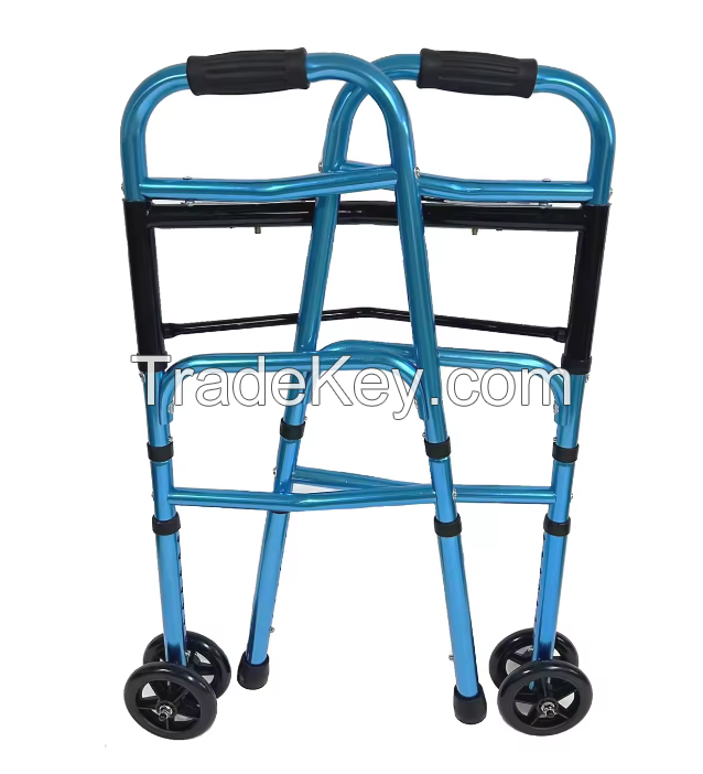 Mason Folding Walker with Double Button