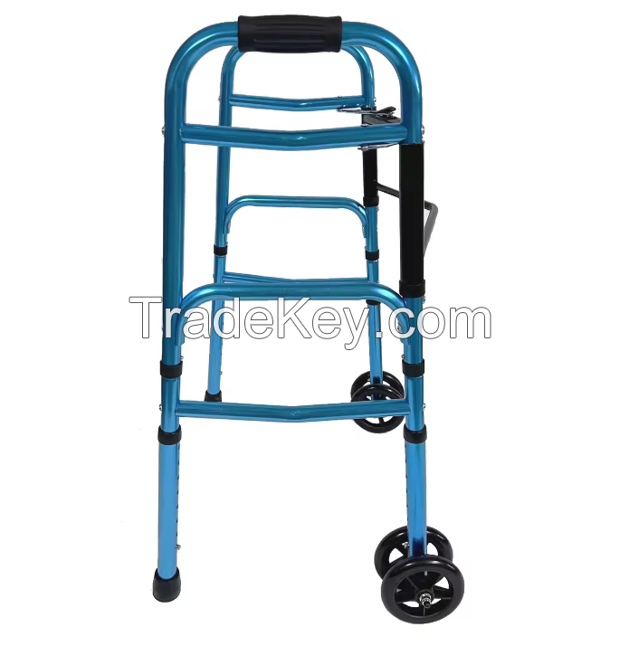 Mason Folding Walker with Double Button