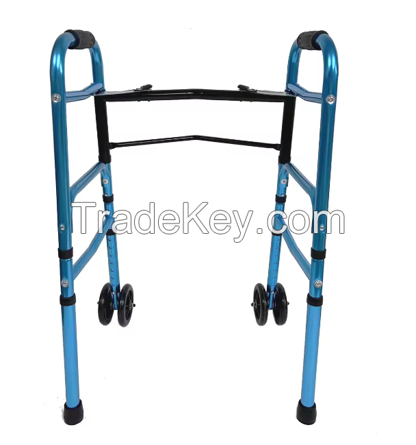 Mason Folding Walker with Double Button