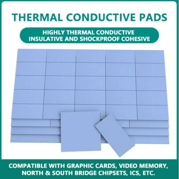 1-15W/M&acirc;€&cent; K Thermal Conductive Silicone Pads