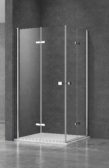 Wholesale Price With Frame Shower Room Double Side Sliding Tempered Glass Shower Door