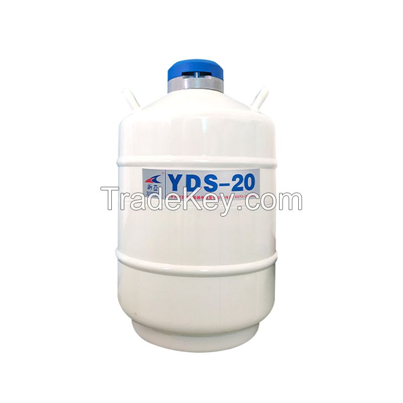 Cryogenic Aluminum Alloy Semen Storage Tank 20L liquid nitrogen container YDS-20