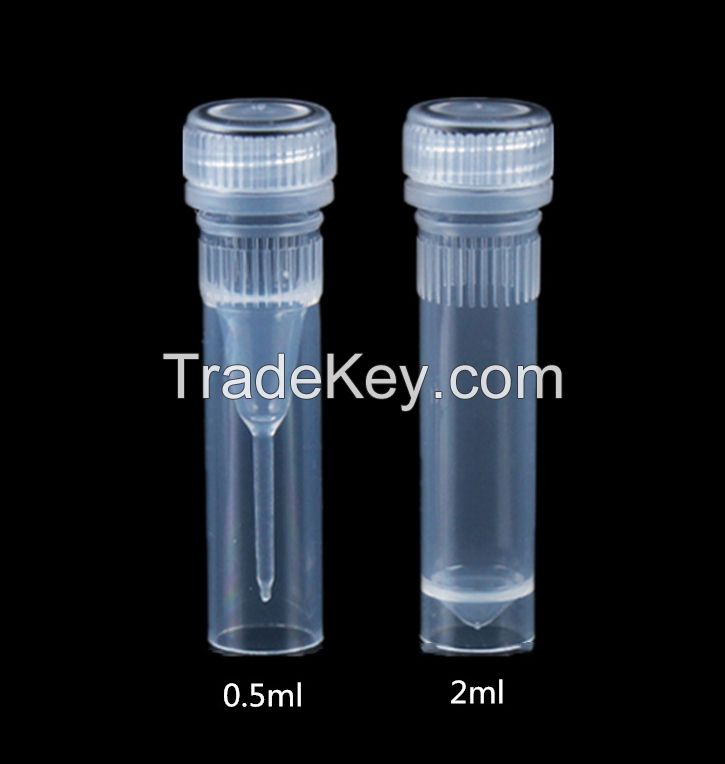 Sample Tubes&amp;Cryogenic Vial&amp;Disposable plastic test tube