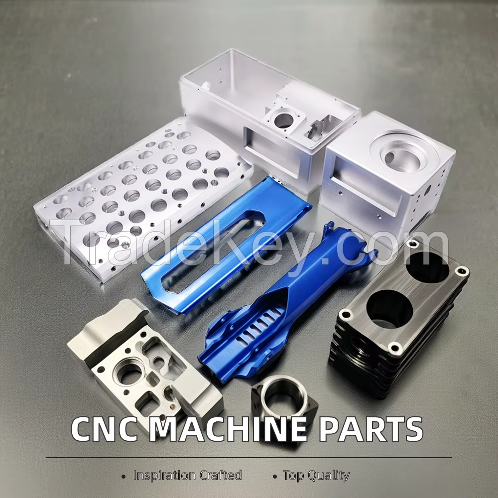 Custom 5 Axis CNC Milling and Anodizing Stainless Steel Parts Turning Metal CNC Machining Services for Aluminum Parts