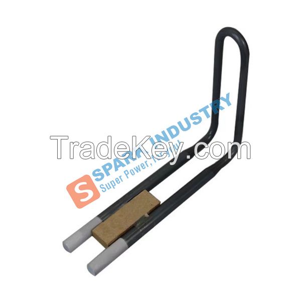 U Hot end turning shape MoSi2 Heating Elements Oxidation