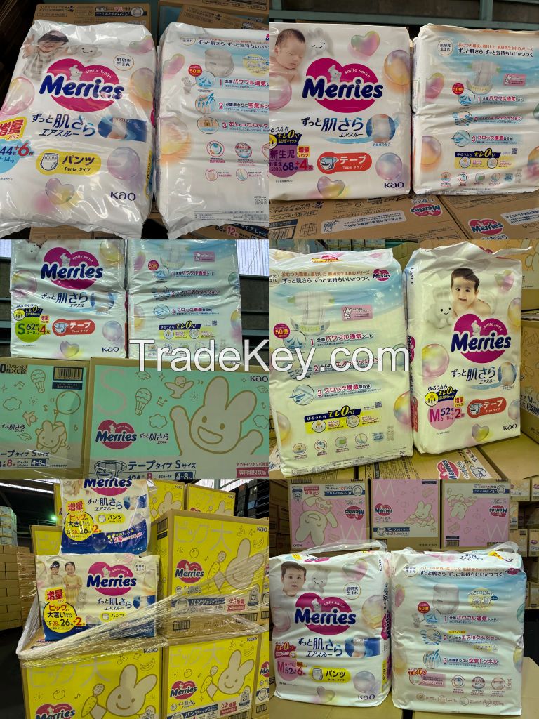 Japan Breathable Merries  Baby Diapers