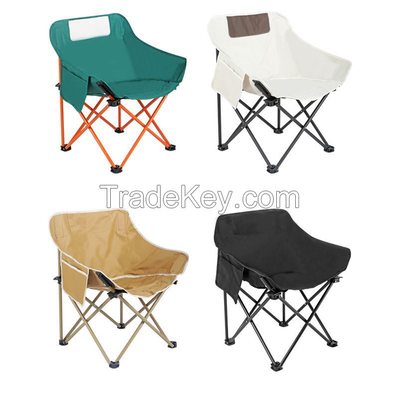 Folding Outdoor Camping Moon Chair