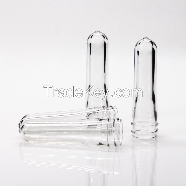 Water Bottles Plastic PET Preforms  30mm Neck Type