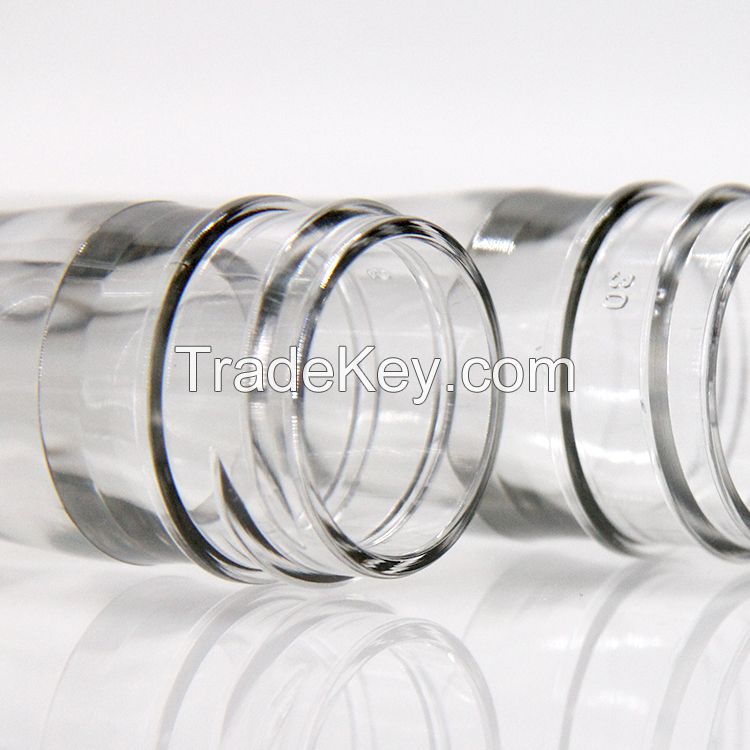 Water Bottles Plastic PET Preforms  30mm Neck Type