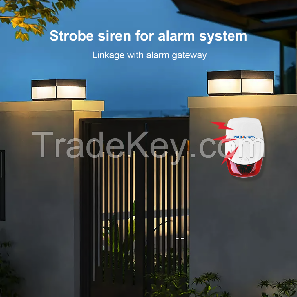 Wireless Outdoor Strobe Siren