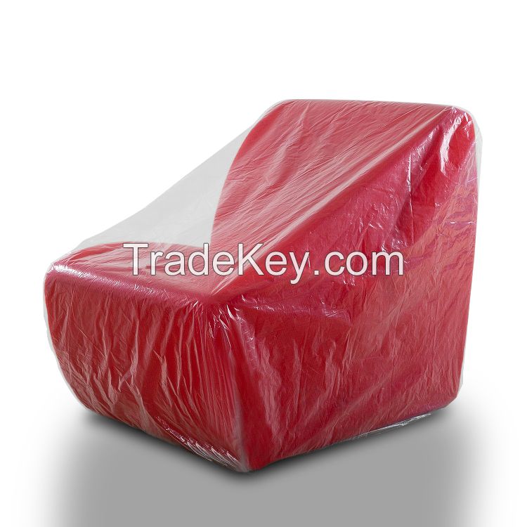 Strong Plastic Chair Bags Furniture Covers Removals Storage Sofa Cover Plastic