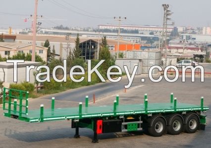 container carrier flatbed trailer