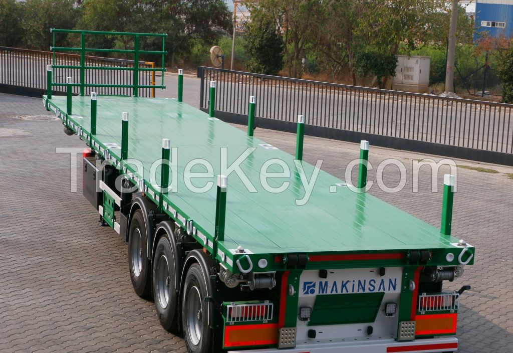 container carrier flatbed trailer