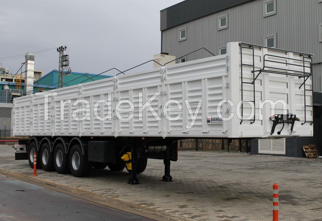 Flatbed Semi Trailer with cover
