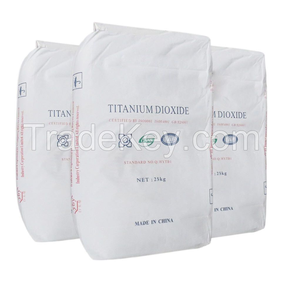 Factory supply rutile titanium dioxide tio2 powder CAS 13463-67-7 For Painting/Coating/Ink/Papermaking/Rubber rutile titanium diox