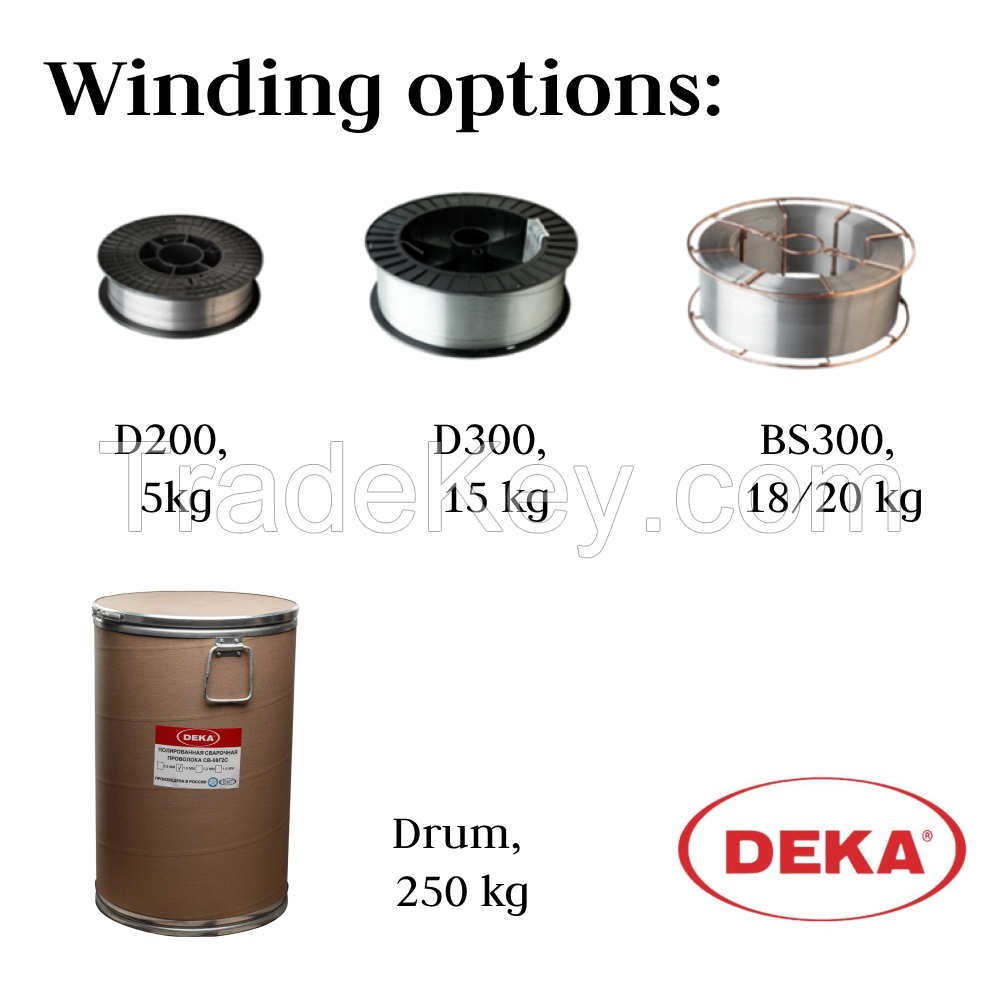 Welding wire DEKA ER70S-6, 3Si1