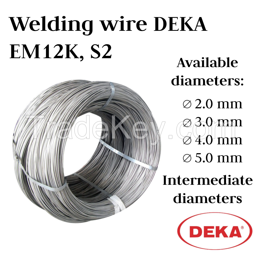 Welding wire DEKA EM12K, S2