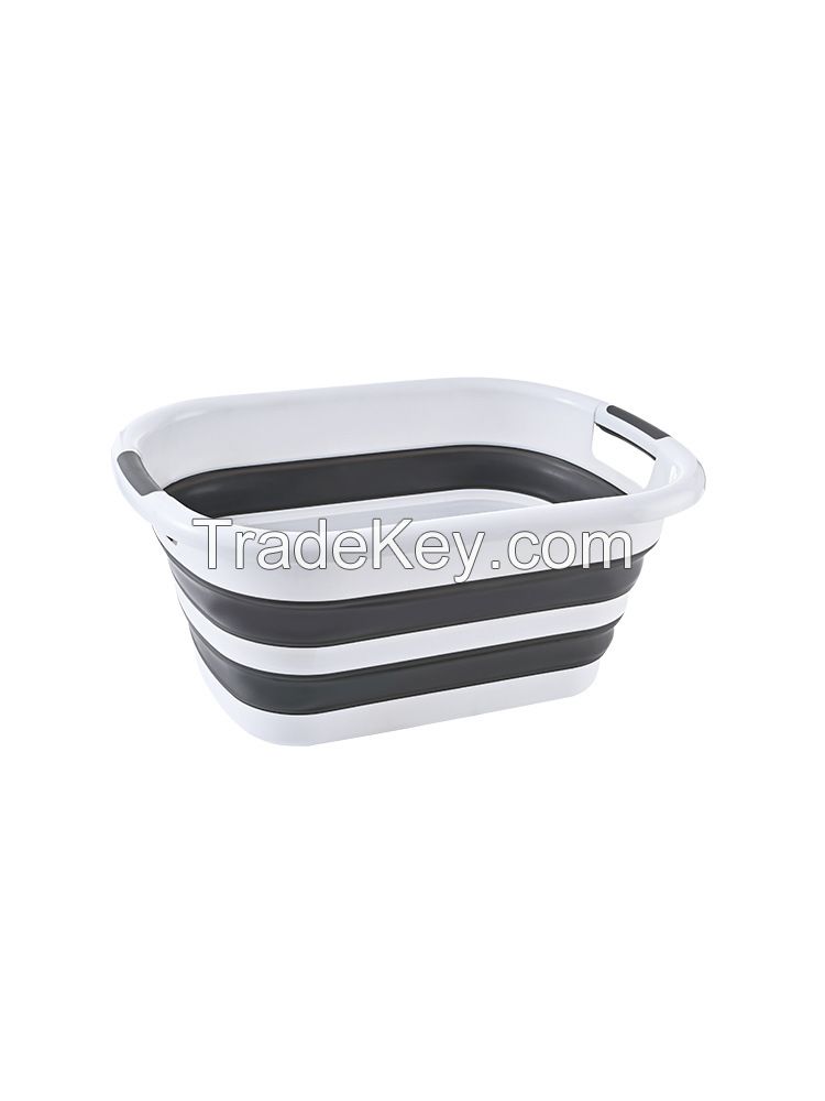 Multi-functional Dirty Laundry Basket Bathing Basin Snacks Toy Storage Basket