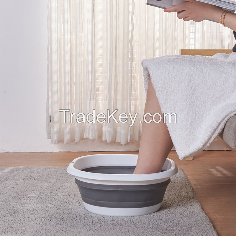 10L Outdoor Folding Basin bathroom Household Washing Basin Student Portable