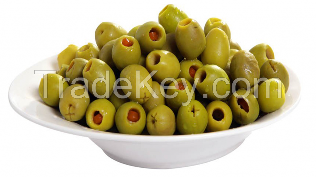   pickled stuffed green olive