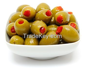 pickled stuffed green olive