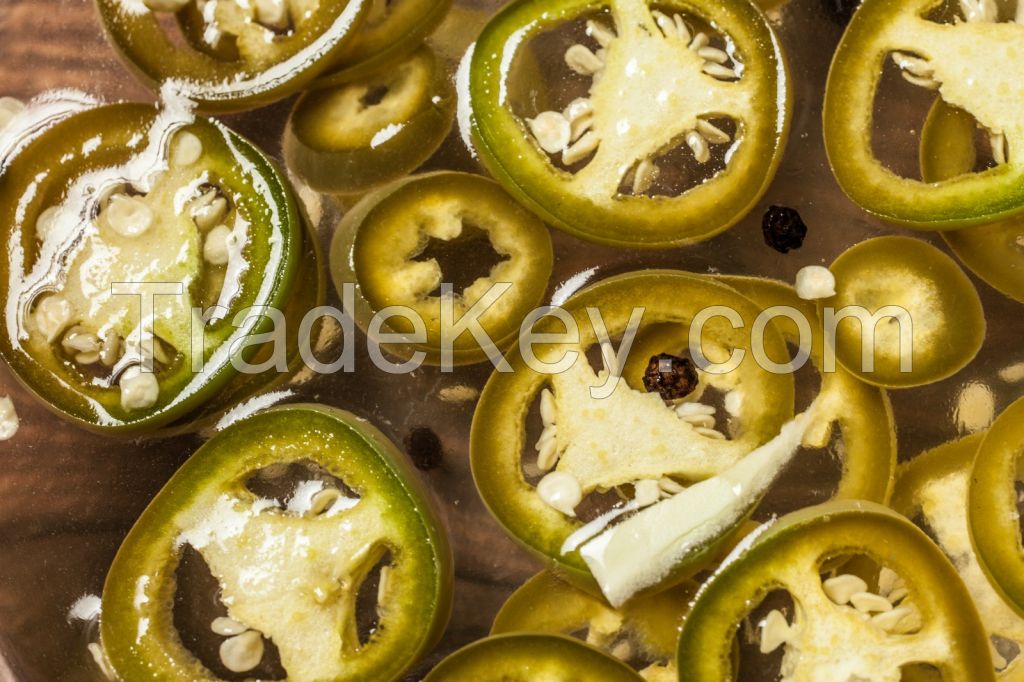 pickled green jalapeno pepper