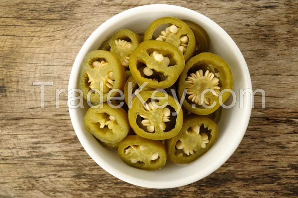 pickled green jalapeno pepper