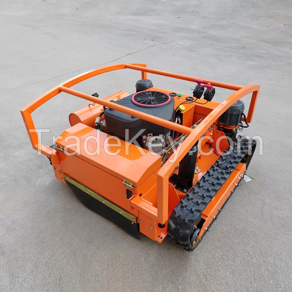 China all terrain grass cutter 500 800 900 1000mm remote control lawn mower hillside mower for For Agricultural &amp; commercial