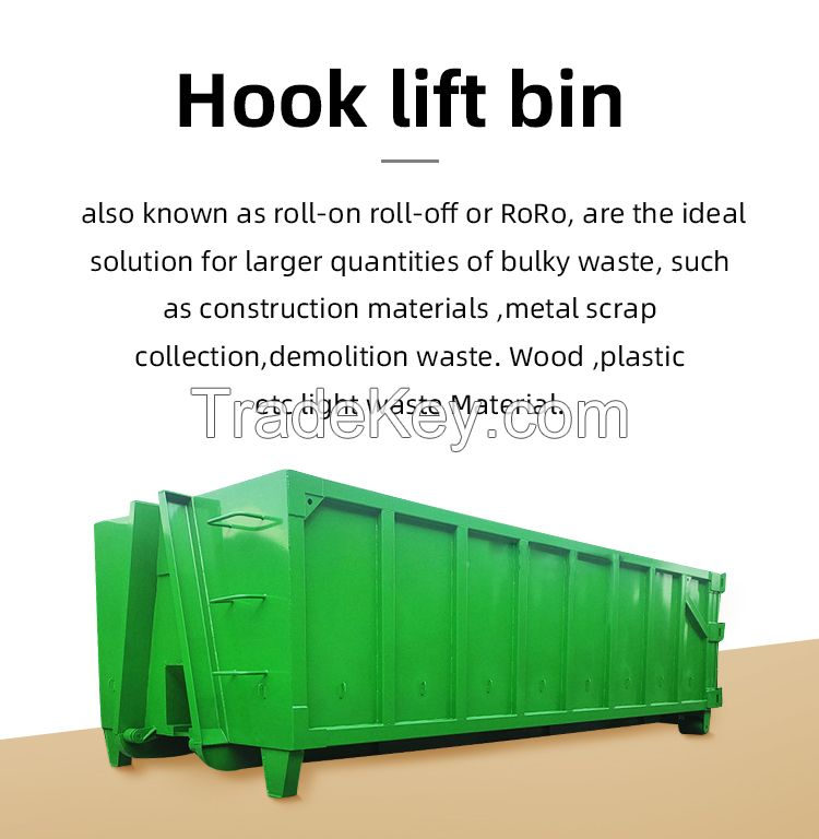 ROLL ON ROLL OFF CONTAINER HOOKLIFT CONTAINER