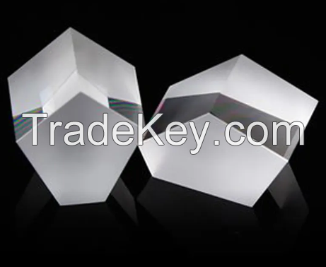 Optical Glass Triangular Prism for Reflecting and Refraction