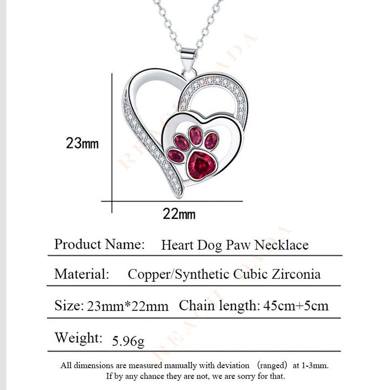 DaDa Customized Animal Love Charm Women's Pendant Necklace 2024 Hot Selling European and American Style