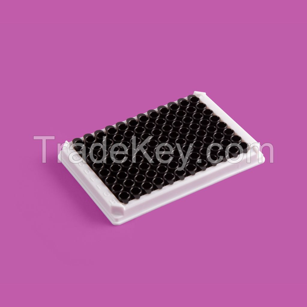 Sterilized 8 Strips 96 Deep Multi Well Elisa Plate for Elisa Microplate Reader