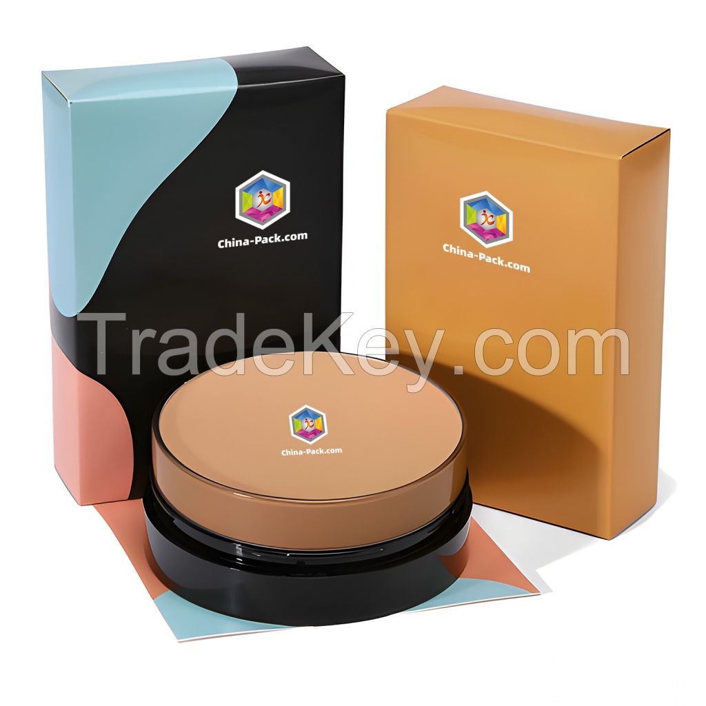 Custom Paper Packaging Boxes Foundation for Cosmetics