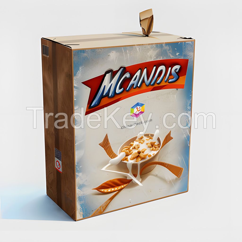 Customised cereal packaging box