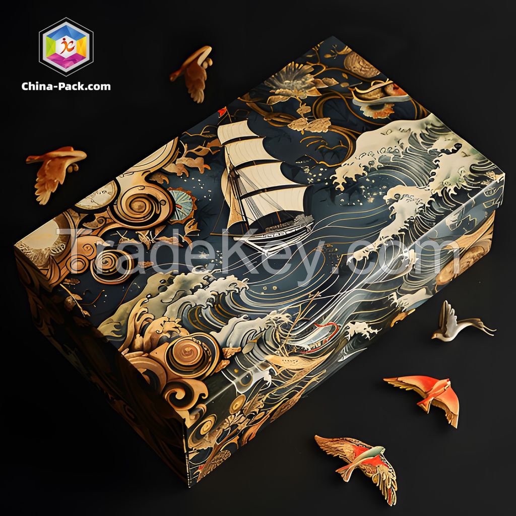 Custom Printed Gift Paper Packaging Box