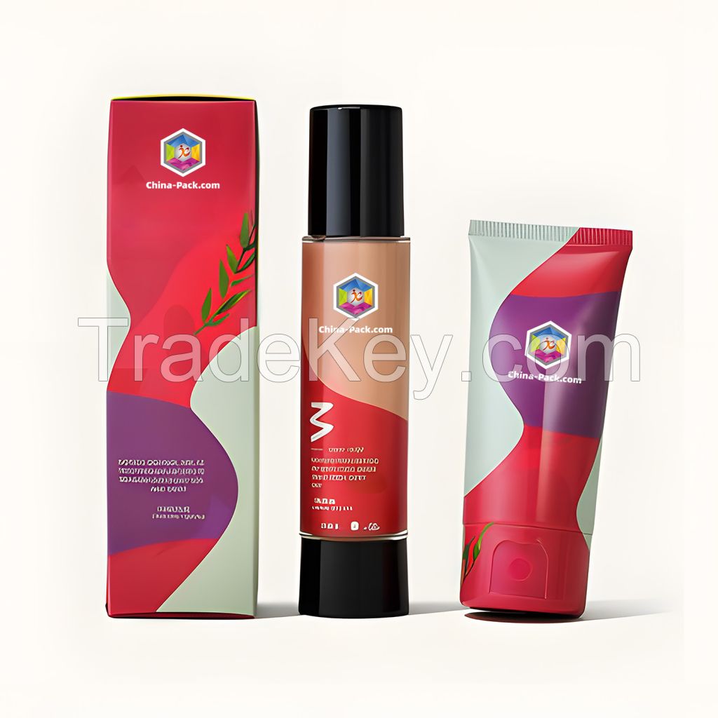 Custom Printed Rigid Skin care Paper Packaging Box 