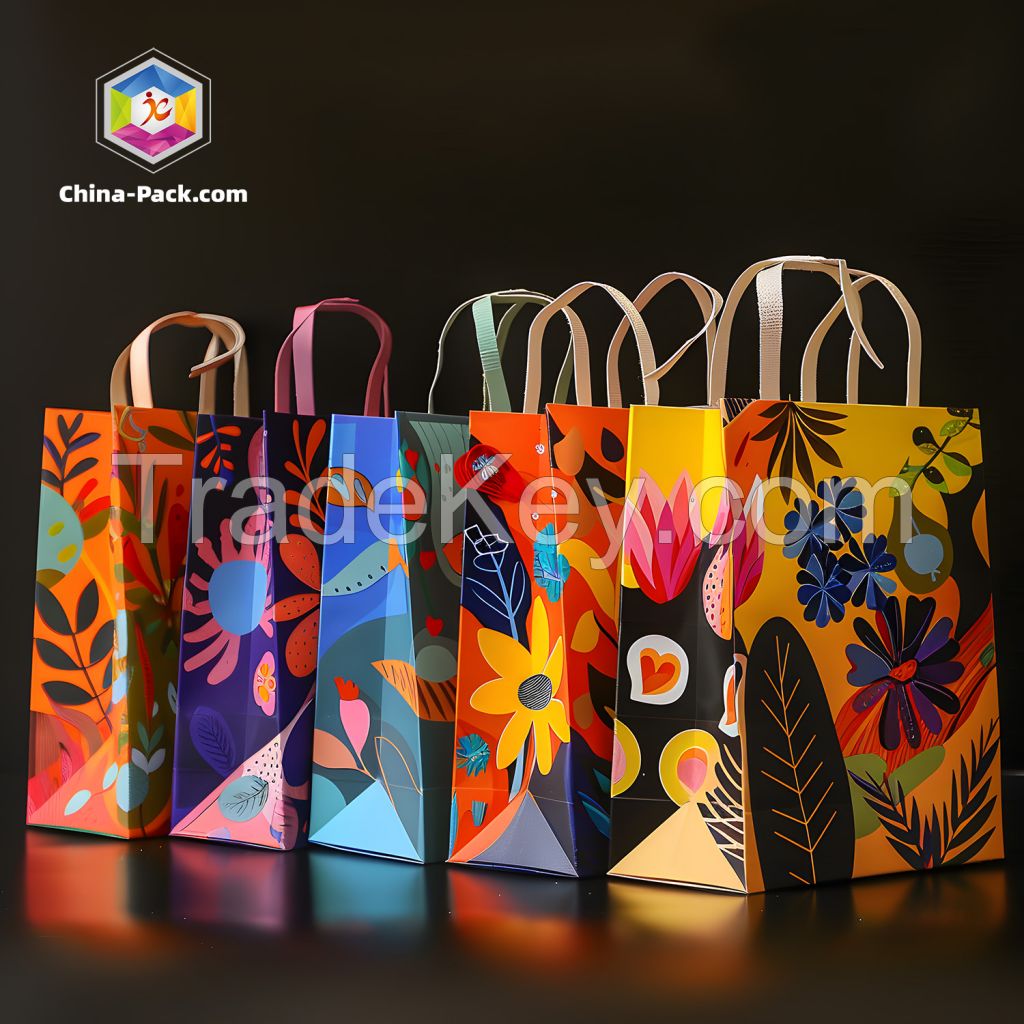 Fancy custom design Gift paper bags