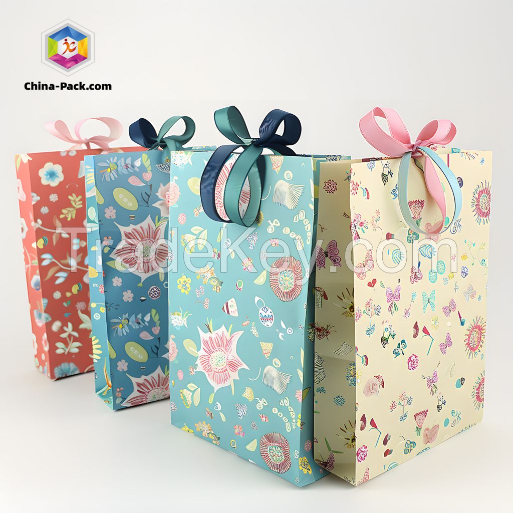 Fancy custom design Gift paper bags