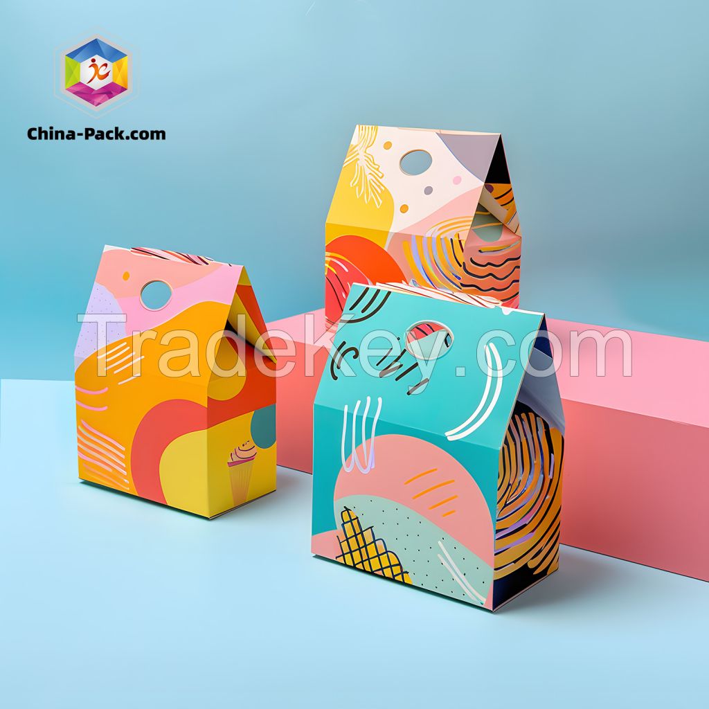 Eco-friendly customized food takeaway packaging box