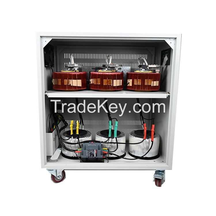 10KVA Industrial SVC Servo-motor Voltage Regulator