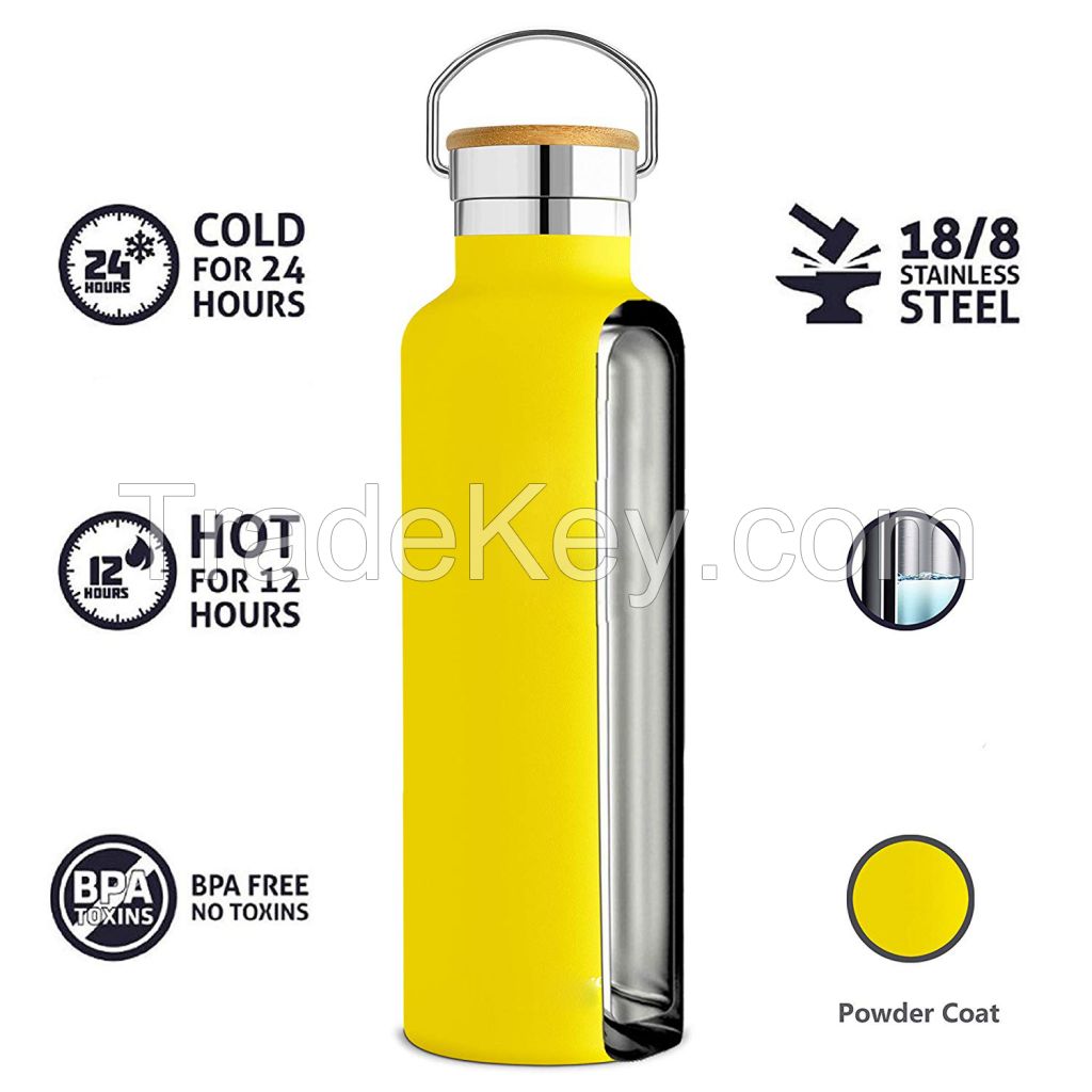 Width Mouth Vacuum Insulated Water Bottle