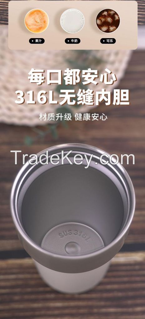 480ml Stainlee Steel Ins Latte Mug