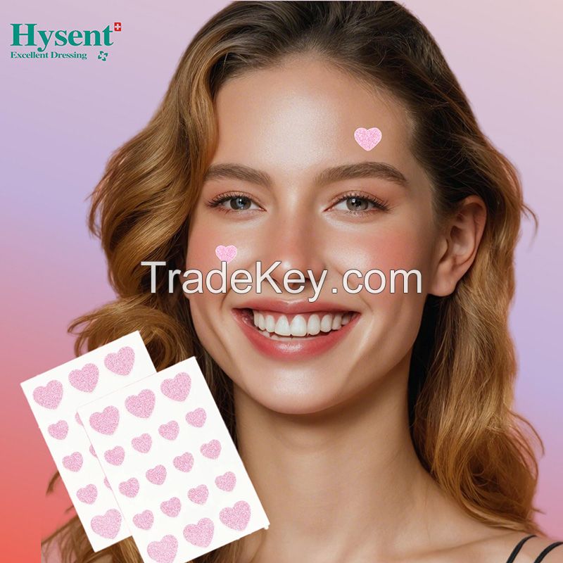 Manufacturer pimple patch hydrocolloid acne patch customized shape size colors