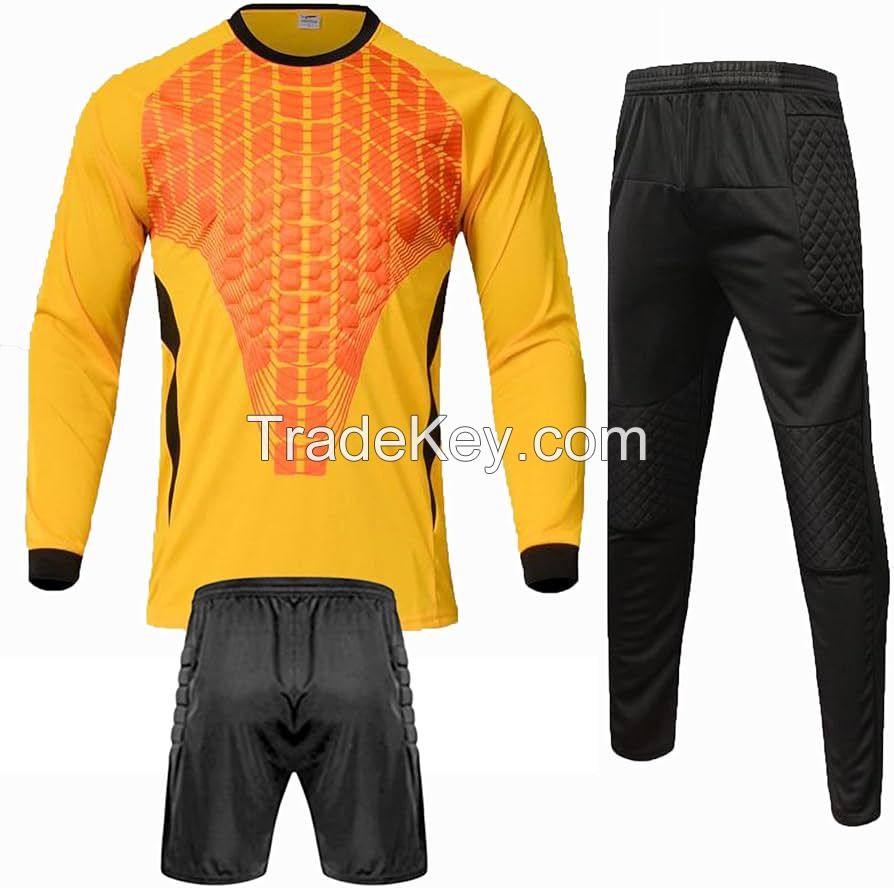 Fully Sublimated Customized Goalkeeper Uniform.