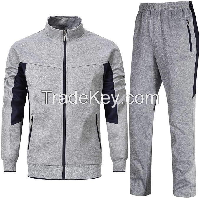 Men`s Pullover Fleece Hooded Tracksuit Sweatshirt